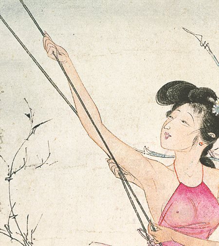 乐东-胡也佛的仕女画和最知名的金瓶梅秘戏图